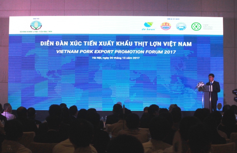 Tăng cường các giải pháp thúc đẩy xuất khẩu thịt lợn