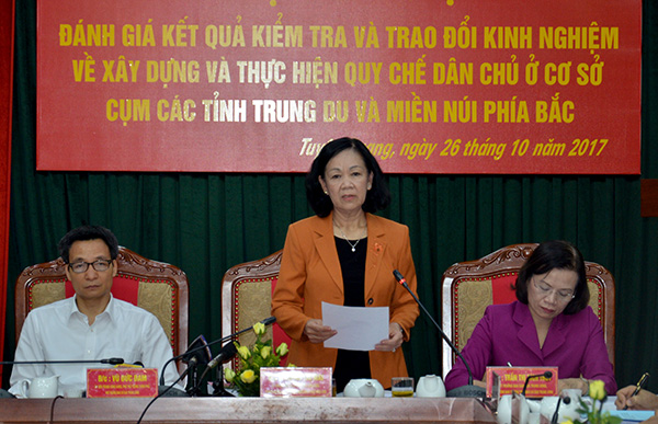 Thực hiện Quy chế dân chủ ở cơ sở phải thực chất, công khai, minh bạch