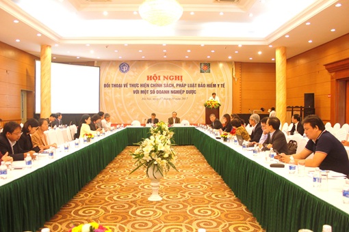 Tiếp tục hoàn thiện chính sách, pháp luật BHYT với một số doanh nghiệp Dược