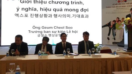 Công bố Lễ hội Văn hóa thế giới Thành phố Hồ Chí Minh - Gyeongju 2017
