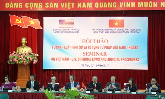 Tăng cường hợp tác, chia sẻ kinh nghiệm thực thi pháp luật hình sự và tố tụng tư pháp Việt Nam – Hoa Kỳ