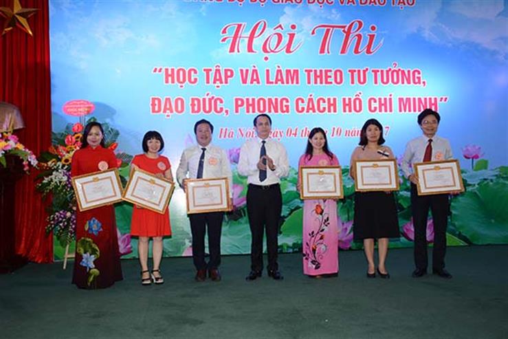 Bộ Giáo dục và Đào tạo mở Hội thi học tập và làm theo gương Bác