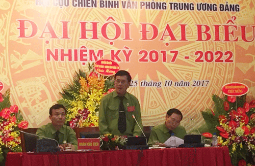 Đại hội Hội Cựu chiến binh Văn phòng Trung ương Đảng nhiệm kỳ 2017 - 2022