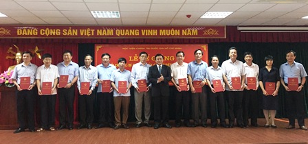 Lễ bế giảng Lớp bồi dưỡng bí thư cấp ủy cấp huyện và tương đương