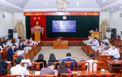 Phát huy vai trò của Ủy viên Ủy ban Mặt trận Tổ quốc Việt Nam