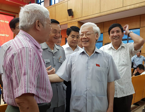 Tổng Bí thư Nguyễn Phú Trọng Lòng dân ủng hộ, đang làm rồi phải làm tiếp, không dừng lại