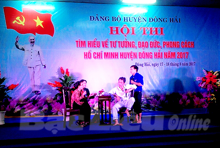 Huyện Đông Hải Làm theo Bác bằng những việc làm thiết thực, hiệu quả