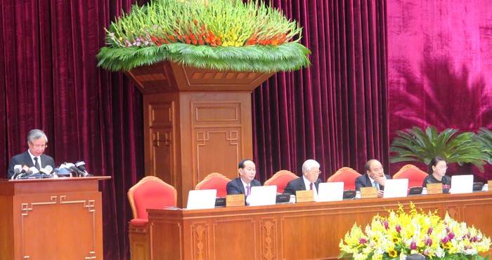 Ngày làm việc đầu tiên của Hội nghị Trung ương 6 khóa XII