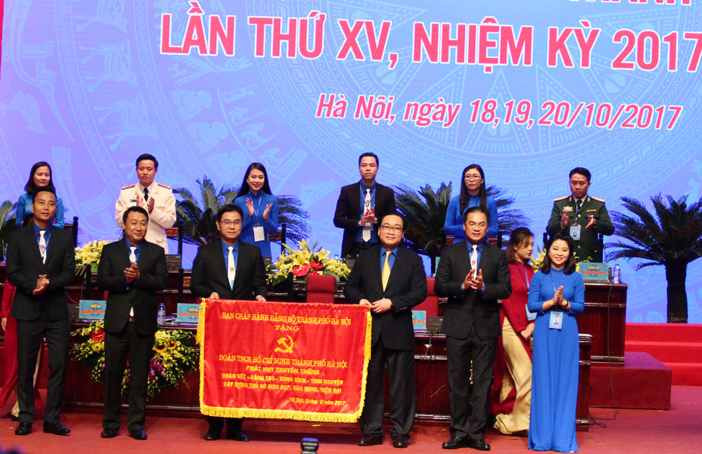 Khai mạc Đại hội đại biểu Đoàn thanh niên Cộng sản Hồ Chí Minh thành phố Hà Nội lần thứ XV