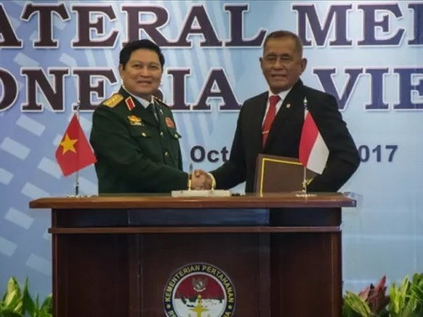 Việt Nam - Indonesia ký Tuyên bố Tầm nhìn chung về hợp tác quốc phòng 2017-2022
