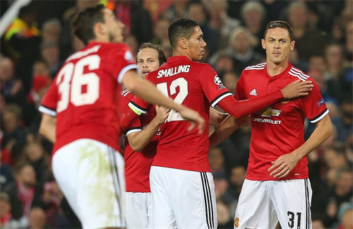 Man Utd toàn thắng cả 4 trận tại Champions League