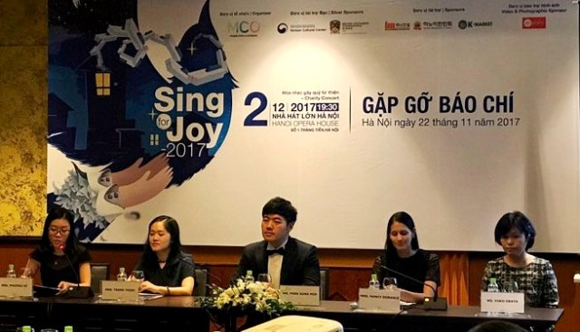 “Vui ca – Sing for Joy 2017” - Đêm nhạc của trẻ em có hoàn cảnh khó khăn
