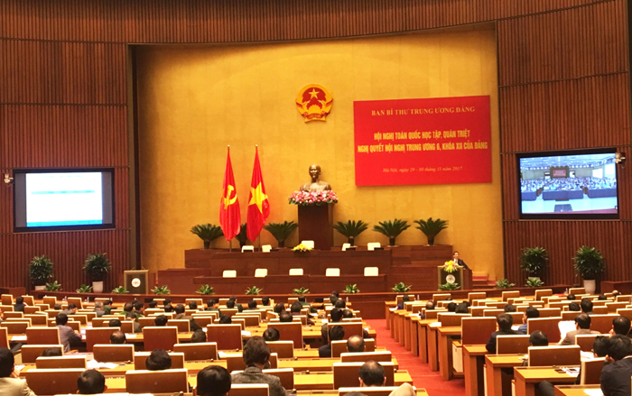 Khẩn trương đưa Nghị quyết Trung ương 6 khóa XII vào cuộc sống