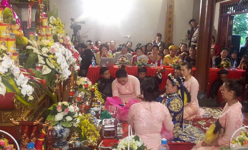 Khai mạc Liên hoan Văn hoá tín ngưỡng thờ Mẫu - Hà Nội 2017