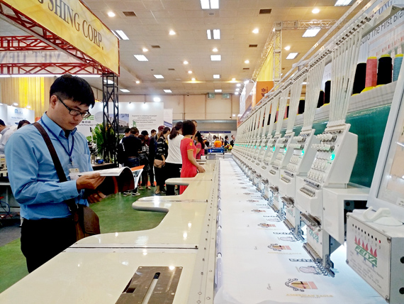 Hanoitex - Hanoifabric 2017 - Cơ hội đầu tư, tiếp cận công nghệ tiên tiến ngành Dệt may Việt Nam