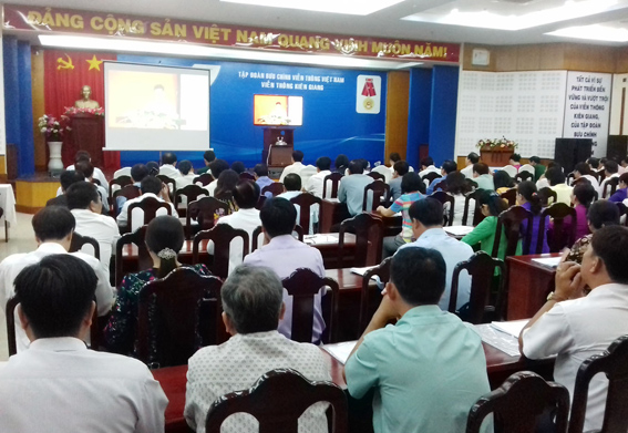 Kiên Giang Hướng dẫn sơ kết 2 năm thực hiện Chỉ thị 05-CT TW