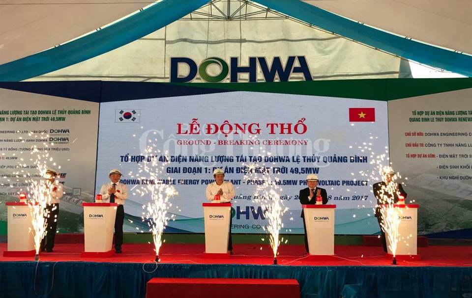 Phê duyệt bổ sung danh mục dự án Nhà máy Điện mặt trời 49,5MWp tại Quảng Bình