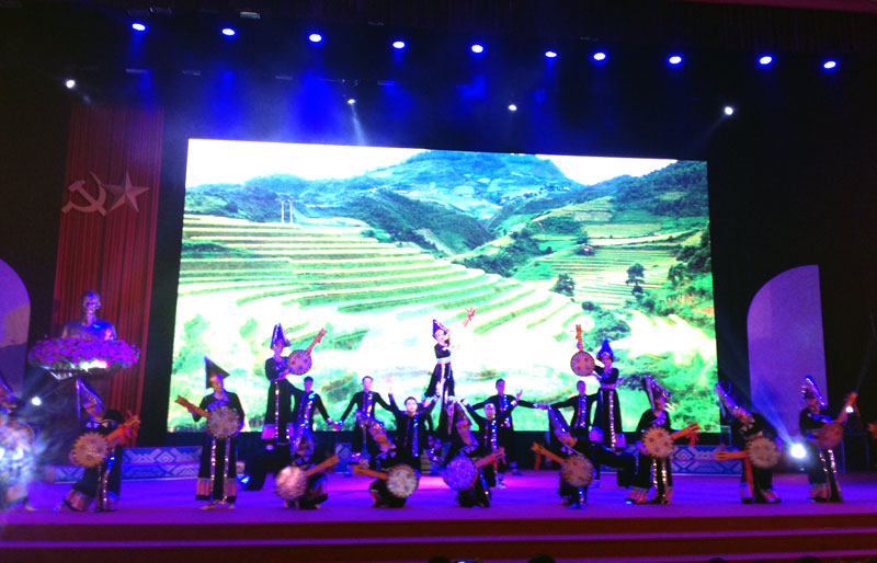 Lào Cai Liên hoan văn nghệ khối đảng, đoàn thể lần thứ nhất