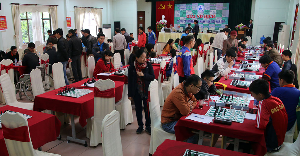 Giải vô địch cờ vua, cờ tướng đấu thủ mạnh toàn quốc năm 2017