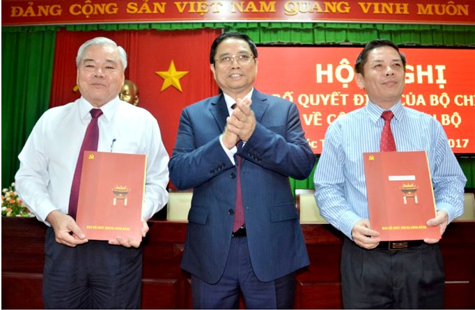 Công bố quyết định của Bộ Chính trị phân công Bí thư Tỉnh ủy Sóc Trăng