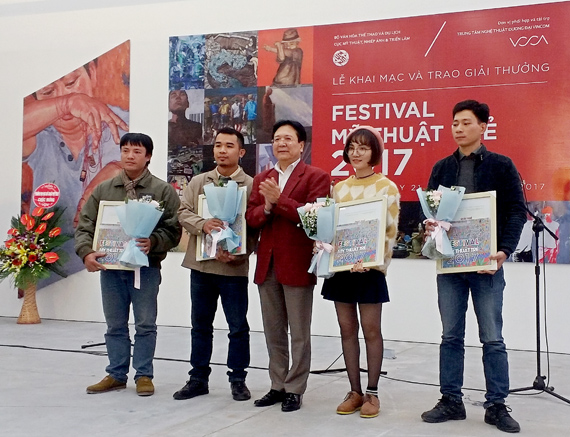 Festival Mỹ thuật trẻ 2017 - Tư duy sáng tạo, góc nhìn mới