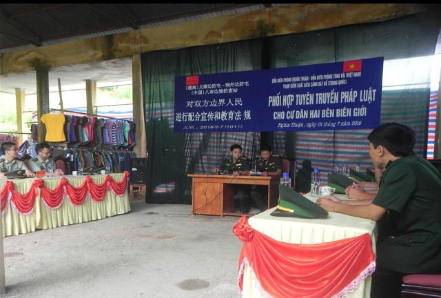 Đồn Biên phòng Nghĩa Thuận Hà Giang đấu tranh phòng, chống tội phạm