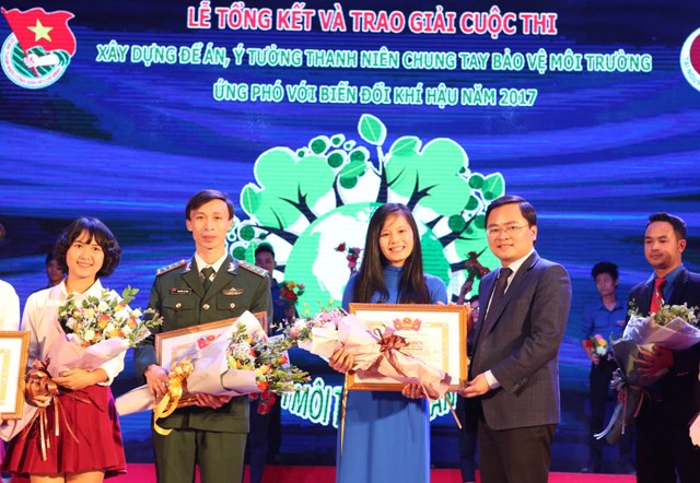 11 tác phẩm đoạt giải thanh niên chung tay bảo vệ môi trường, ứng phó với biến đổi khí hậu