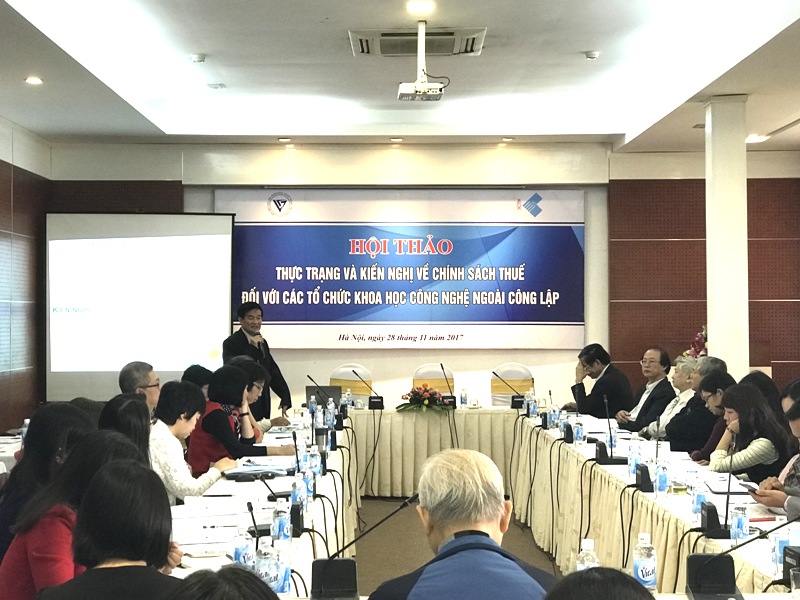 Tạo thuận lợi về thuế với tổ chức khoa học ngoài công lập