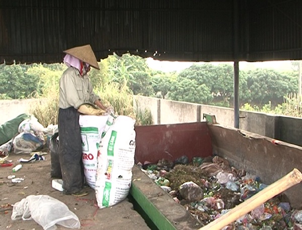 Hưng Yên còn trên 50 thôn chưa có điểm tập kết rác thải