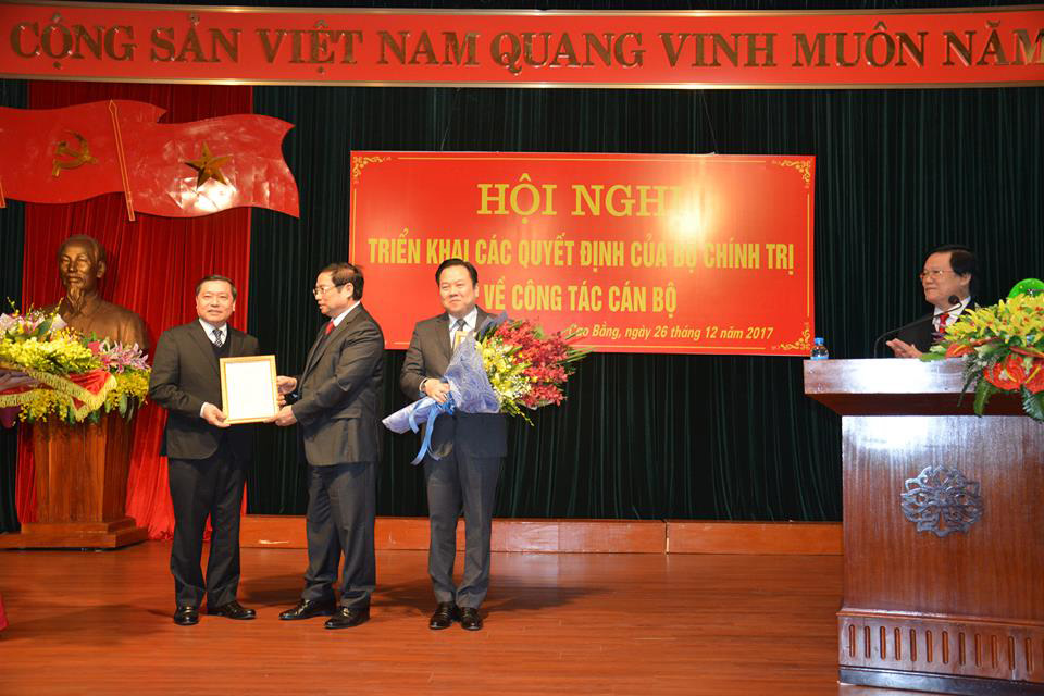 Đồng chí Lại Xuân Môn giữ chức Bí thư Tỉnh ủy Cao Bằng