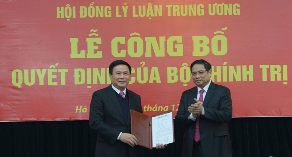 Bộ Chính trị phân công đồng chí Nguyễn Xuân Thắng phụ trách Hội đồng Lý luận Trung ương