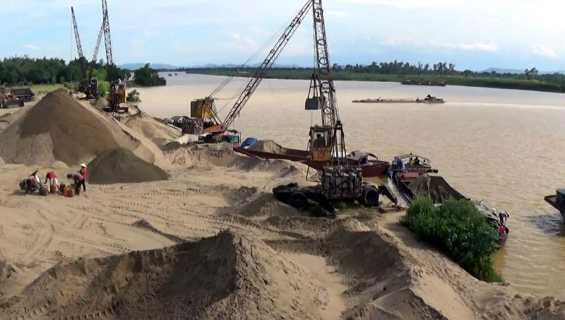 Tiền Giang Xử lý nghiêm vi phạm trong khai thác khoáng sản