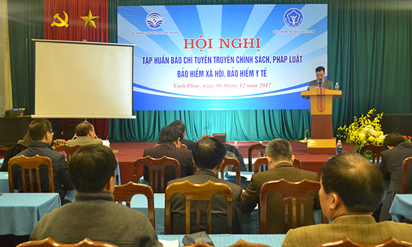 Tập huấn báo chí tuyên truyền chính sách, pháp luật BHXH, BHYT