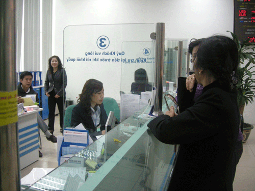 Vĩnh Phúc Hơn 61 khách hàng thanh toán tiền điện qua ngân hàng