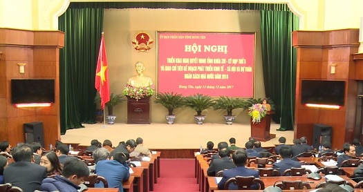 Năm 2018, Hưng Yên phấn đấu thu ngân sách đạt trên 12 000 tỉ đồng