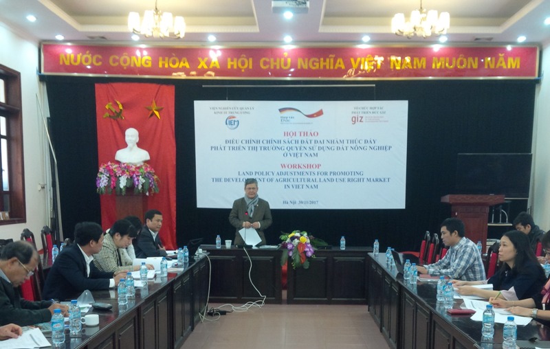Thúc đẩy phát triển thị trường quyền sử dụng đất nông nghiệp