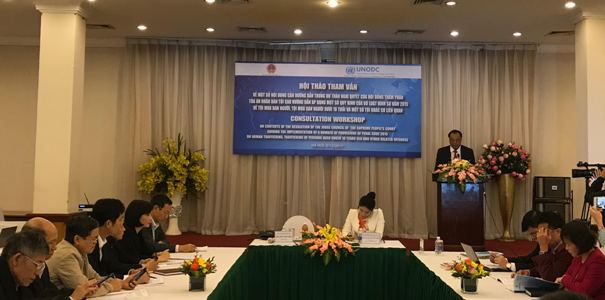 Tháo gỡ khó khăn, vướng mắc trong xét xử tội phạm mua bán người