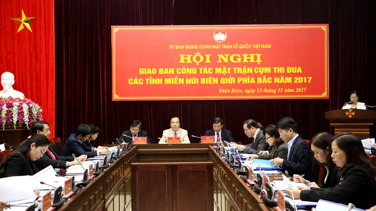 Giao ban công tác Mặt trận cụm thi đua 7 tỉnh miền núi biên giới phía Bắc