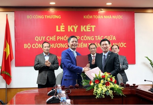 Bộ Công Thương và Kiểm toán Nhà nước ký kết Quy chế phối hợp công tác
