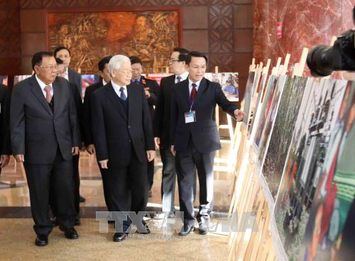 Những thời khắc lịch sử của tình đoàn kết, hữu nghị thủy chung, son sắt giữa hai dân tộc Việt Nam-Lào