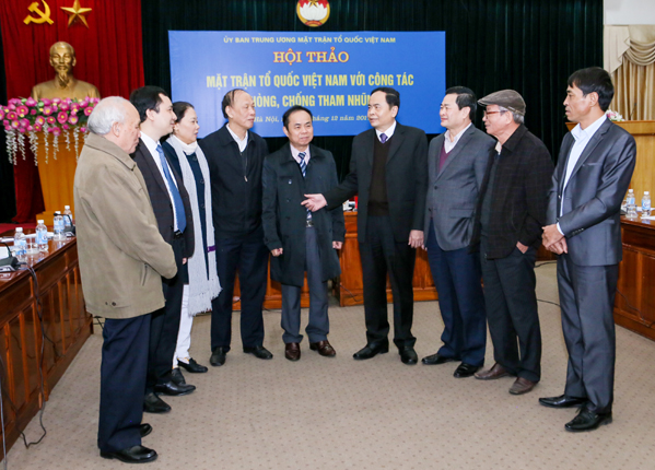 Phát huy hiệu quả hoạt động của MTTQ Việt Nam trong công tác phòng, chống tham nhũng