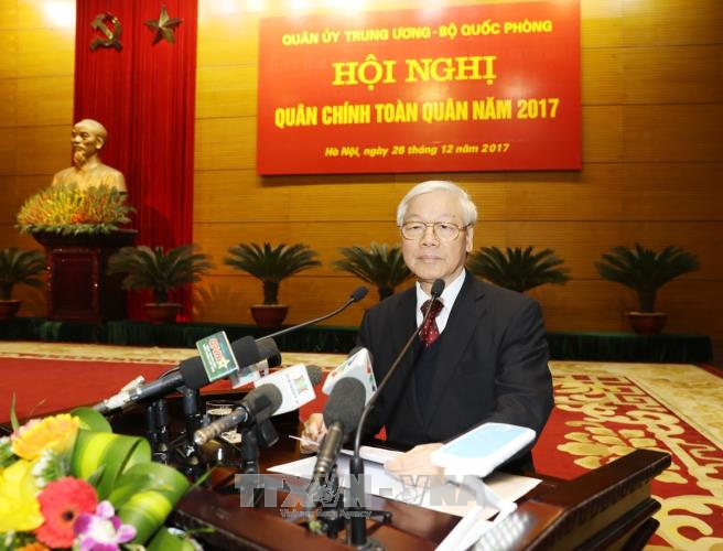 Giữ vững và tăng cường sự lãnh đạo tuyệt đối, trực tiếp về mọi mặt của Đảng đối với Quân đội