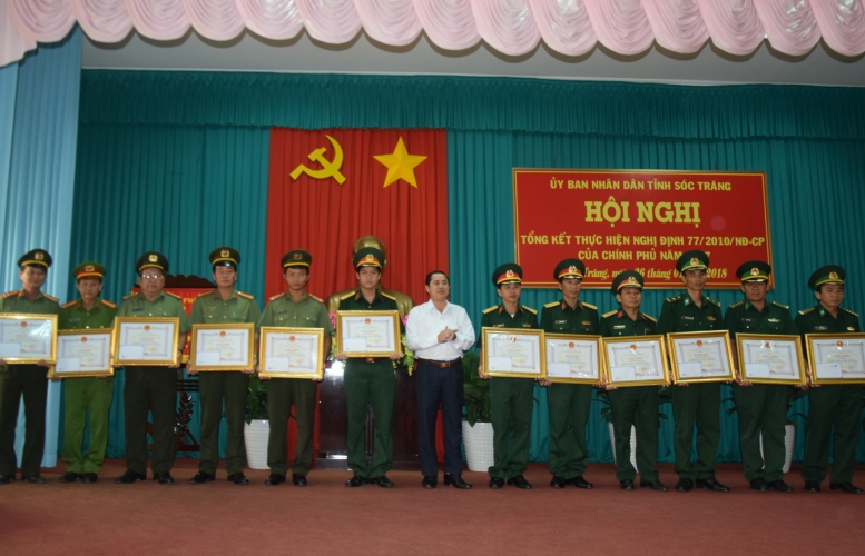 Sóc Trăng Tiếp tục tăng cường công tác phối hợp ba lực lượng công an, quân sự, biên phòng