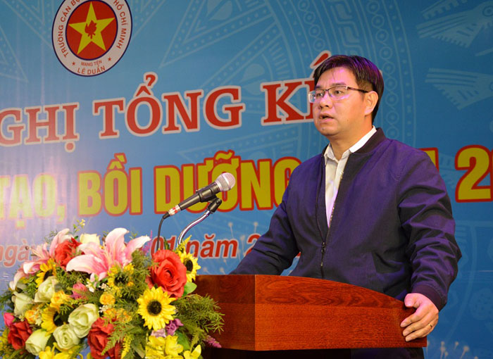 Trường Lê Duẩn tổng kết công tác đào tạo, bồi dưỡng năm 2017