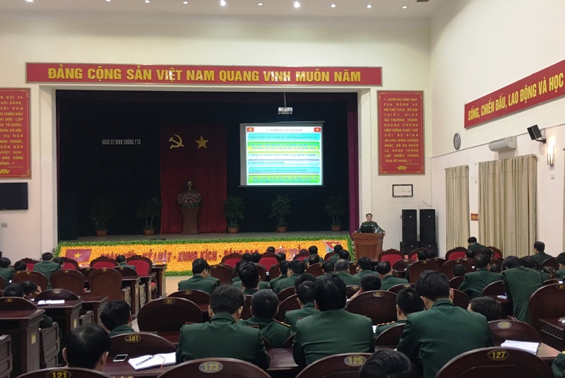 Đảng ủy Binh chủng Tăng thiết giáp triển khai thực hiện Nghị quyết Trung ương 6, khóa XII