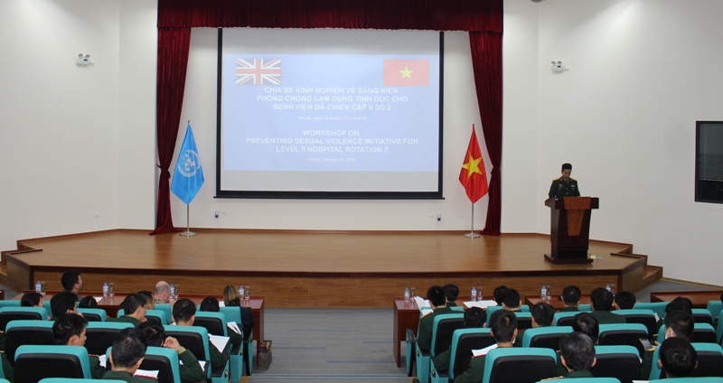 Chia sẻ kiến thức và kỹ năng liên quan đến phòng, chống bạo lực tình dục tại những nơi có xung đột