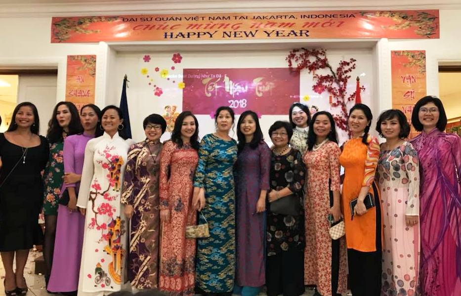 Đại sứ quán Việt Nam tại Indonesia tổ chức Tết Cộng đồng đón Xuân Mậu Tuất