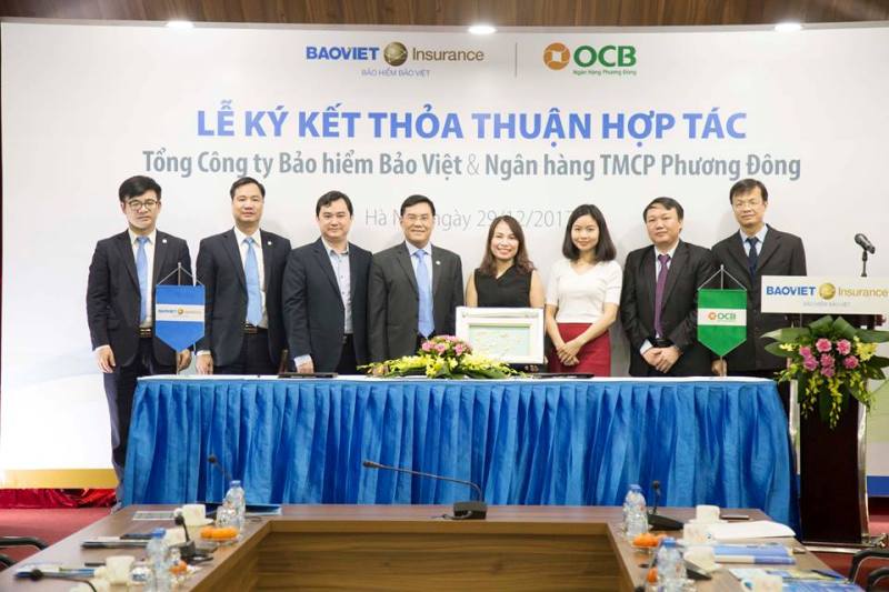 Bảo hiểm Bảo việt và OCB ký thoả thuận hợp tác