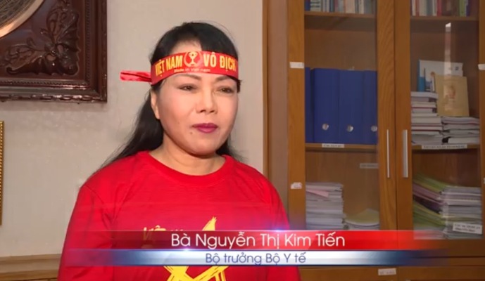 Bộ trưởng Bộ Y tế  Hãy là cổ động viên văn minh