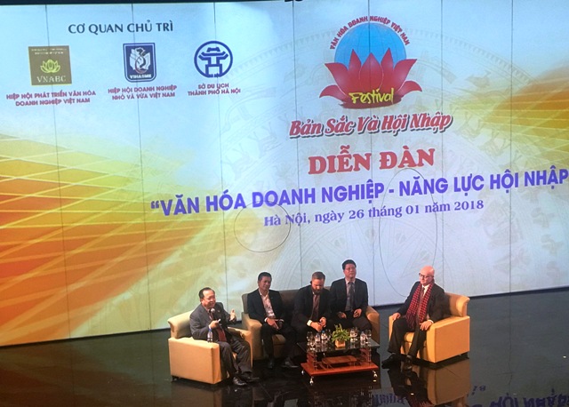 Diễn đàn “Văn hoá doanh nghiệp - Năng lực hội nhập”